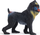 Figurinë lodër Schleich Mandrill, për koleksion, shumëngjyrëshe