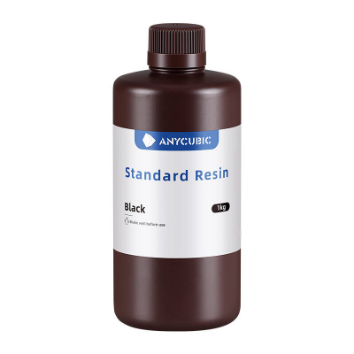 Rrëshirë 3D ANYCUBIC Standard Resin, 1L, për printer LCD UV, e zezë