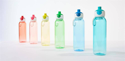 Shishe uji për kalamaj Mepal Campus, 500 ml, plastike, blu e tejdukshme