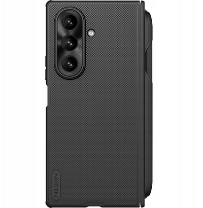 Këllëf telefoni Nillkin Super Frosted Fold Magnetic Stylus-Slot për Samsung Galaxy Z Fold7, kompatibil me MagSafe, i zi