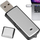 Regjistrues zanor digjital Retoo USB, 8GB, aktivizim nga zhurma, argjendtë