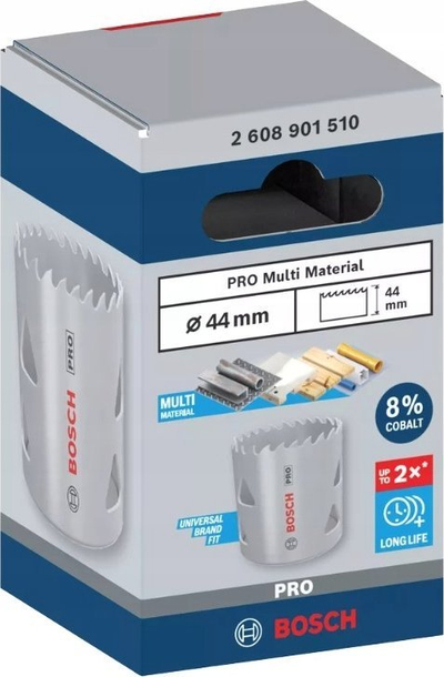 Sharrë rrethore Bosch Pro Multi Material, 44mm, HSS, gri