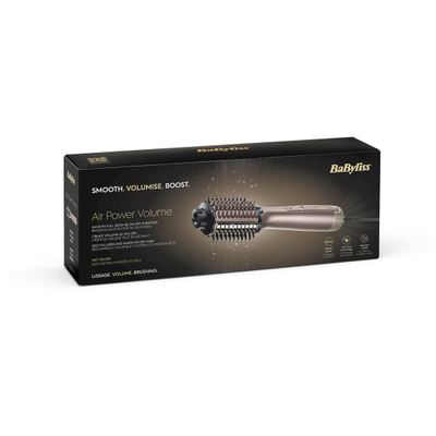 Airstyler BaByliss Air Power Volume AS95E, veshje qeramike, funksion jonik, e zezë