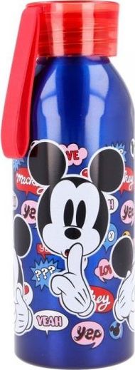 Shishe alumini Disney Mickey Mouse, 510ml, me kapak, blu