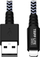 Kabllo karikimi Tripp Lite M100-006-HD, Lightning në USB, 1.8 m, bardh e zi
