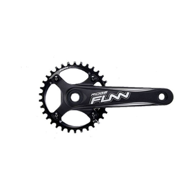 Komplet pedalier biçiklete Funn Ridge 32, 175mm, 32 dhëmbë, i zi