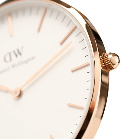 Orë për meshkuj Daniel Wellington Classic 40 St Mawes RG Black DW00100124, e kaftë