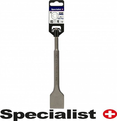 Daltë Specialist+ SDS-Plus, majë e sheshtë 40 mm, gjatësi 200 mm, gri