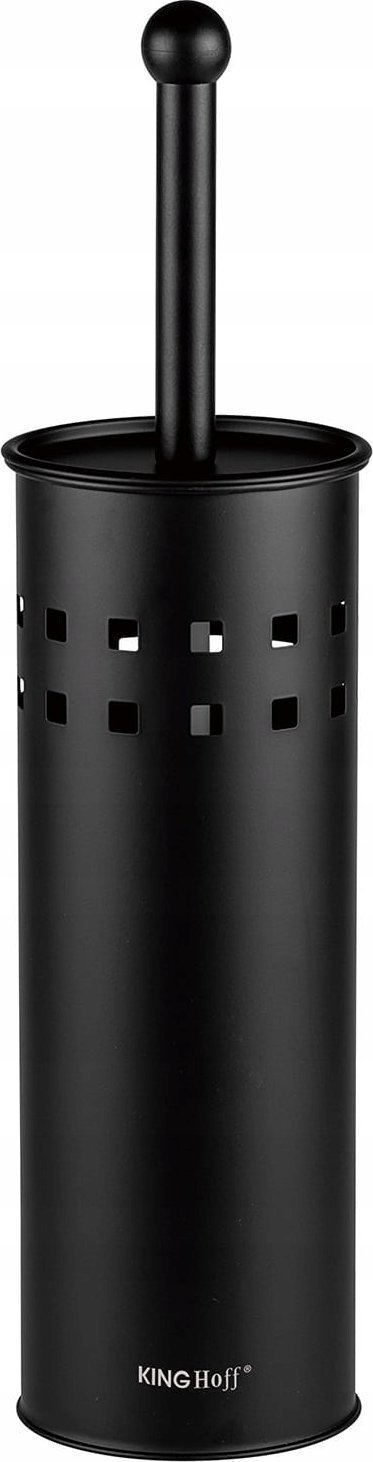 Furçë tualeti me enë Kinghoff KH-1812, Ø10 x 39.5cm, plastike, e bardhë