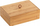 Kuti organizuese WENKO Terra Bamboo, me kapak, 22 x 7 x 15 cm, kafe natyrale