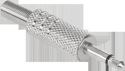 Prizë audio 3.5mm mono metal, për saldim