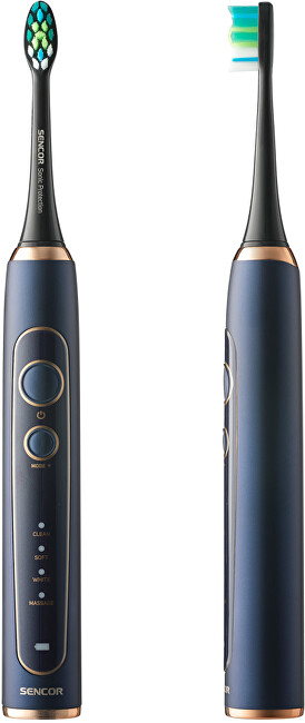 Furçë dhëmbësh elektrike Sencor SOC 4200BL, sonike, e rikarikueshme, blu