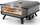 Furrë pice me gaz Cozze Pizza Oven 13", gur kordieriti 34 cm, e zezë