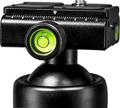 Kokë trepodi Mantona Onyx 12 Ball Head, ngarkesë 12kg, piaster Arca-Swiss, e zezë