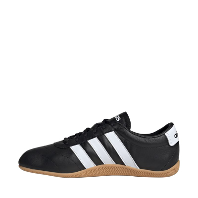 Atlete për goca Adidas Grand Court Lo W JQ9684, lëkurë sintetike, të bardha
