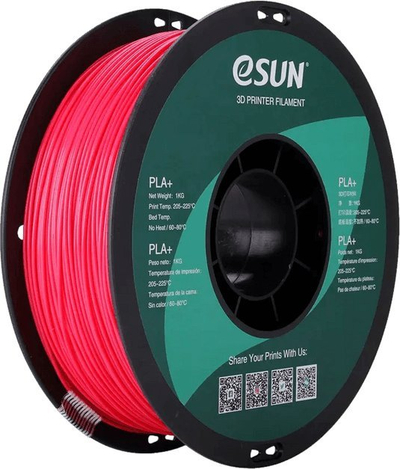 Filament 3D eSUN PLA Plus, 1.75 mm, 1 kg, magenta