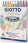 Set markera Giotto Turbo Soft Brush Pastel, majë furçe, 10 copë, shumëngjyrëshe