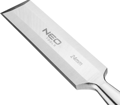 Daltë druri Neo Tools, 24 mm, çelik CrV, dorezë dykomponentëshe portokalli