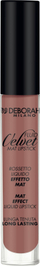 Ruzh i lëngshëm Deborah Fluid Velvet 53, mat, 4.5 g, kafe