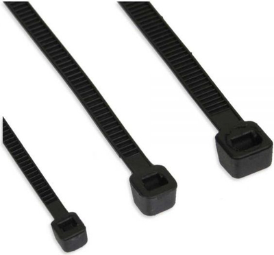 Lidhëse kabllosh InLine Cable tie 59963S, 450mm, 100 copë, të zeza