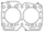 Guarnicion koke motori Cometic Subaru EJ255 EJ257, MLS-5, 101mm, 1.4mm