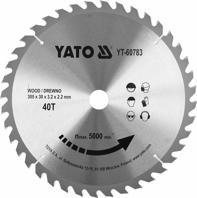 Teh sharre për dru Yato YT-60783