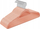 Varëse rrobash LEOBERT Pink Velvet, set me 20 copë, 43x7x33 cm, rozë