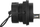 Konektor USB Alcasa IC04-U304, USB A femër, i zi