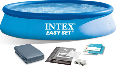 Pishinë oborri Intex Easy Set, 305 x 76 cm, set 2 në 1, blu