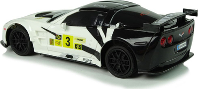 Makina me telekomandë LeanToys Corvette C6.R, 1:24, 2.4 GHz, e bardhë