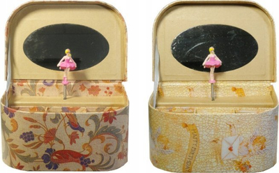 Kuti muzikore Adar Carillon Music Box, mekanike, me melodinë Für Elise, ngjyra MIX