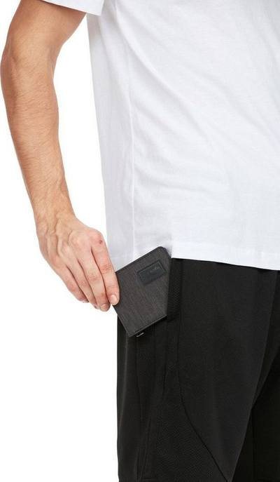 Kuletë për meshkuj Pacsafe RFIDsafe, e hirtë e errët
