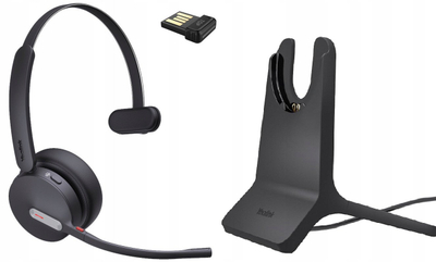 Kufje Bluetooth Yealink BH70 Mono me stand, Teams, USB-C A, të zeza