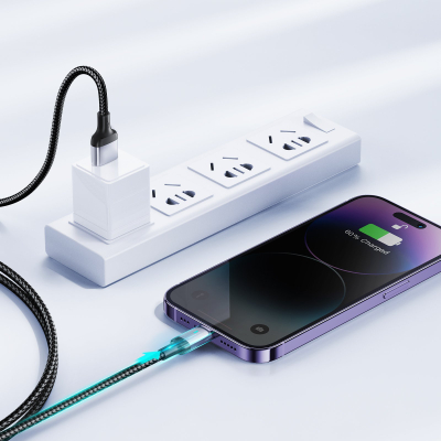 Kabllo karikimi Joyroom A10 Series, USB C në Lightning, 20W, 2m, e zezë