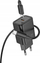 Karikues rrjeti Hoco N62, 30W PD QC, USB C me kabllo USB C 1m, i zi