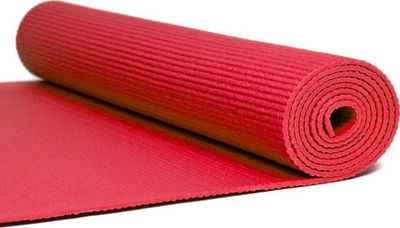 Tapet yoga Sportech S825740, PVC, 173x61x0.4 cm, i kuq