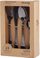 Set takëmesh Sleigh Ride Luce 24, çelik inoks, 6 veta, i zi