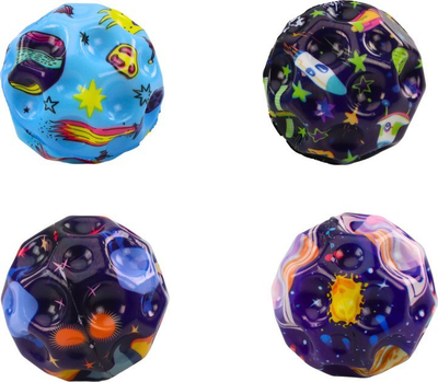 Top lodër “Kneading and Bouncing Ball with Hollows Space”, 7 cm, me gropa, shumëngjyrësh