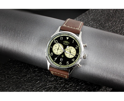 Orë dore Prim Pilot Chronograph - D