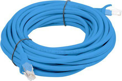 Kabllo rrjeti UTP Lanberg RJ-45/RJ-45 kat.5e 10m /e kaltër (PCU5-10CC-1000-B)