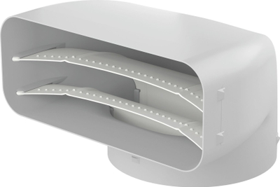 Kapak aspiratori Elica 70 CC Evoque Cover, çelik, gri