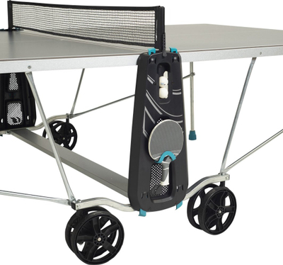 Tavolinë pingpongu inSPORTline Outdoor Free 100x, për ambiente të jashtme, e palosshme, gri
