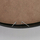 Orë muri Boltze Metal Hanging, Ø48cm, dekor druri, e zezë