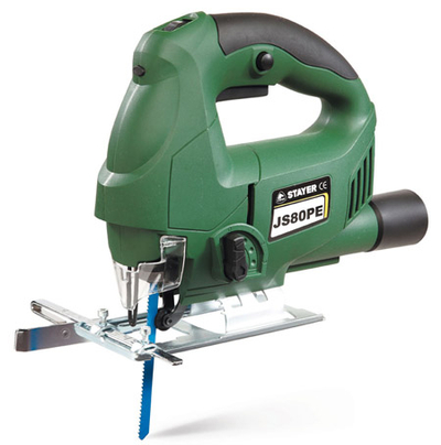 Електрична пандулна пила Stayer JS80PE, 710W, зелена