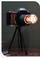 Lampë tavoline Camera, stil industrial, 27cm, E27, e zezë