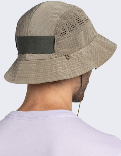 Kapelë bucket Buff Go Solid, UPF50, e lehtë, e zezë