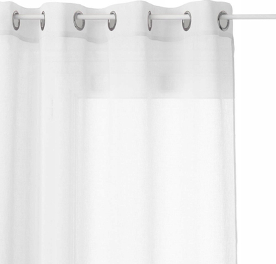 Perde dekorative Paris Prix Georgette, 140x240 cm, e bardhë