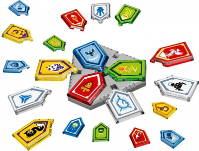Играчка за градење ЛЕГО Nexo Knights 70373, Комбо NEXO Моќи, 10 парчиња, повеќебојна