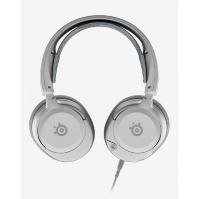 Kufje gaming SteelSeries Arctis Nova 1P, me kabllo, mikrofon që ul zhurmat, gri