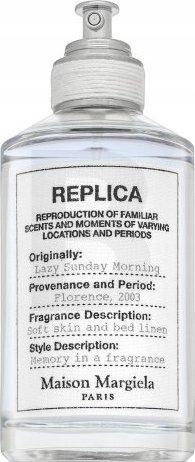 Parfum Maison Margiela Replica Lazy Sunday Morning, EDT, 100ml